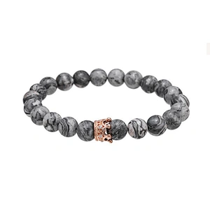 Miss Jewelry New Design Crown Round Bead Bracelet