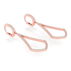 Miss Jewelry High Quality Cheap Jewelry New Designs Fashion Diamond Gold Jewelry Earrings