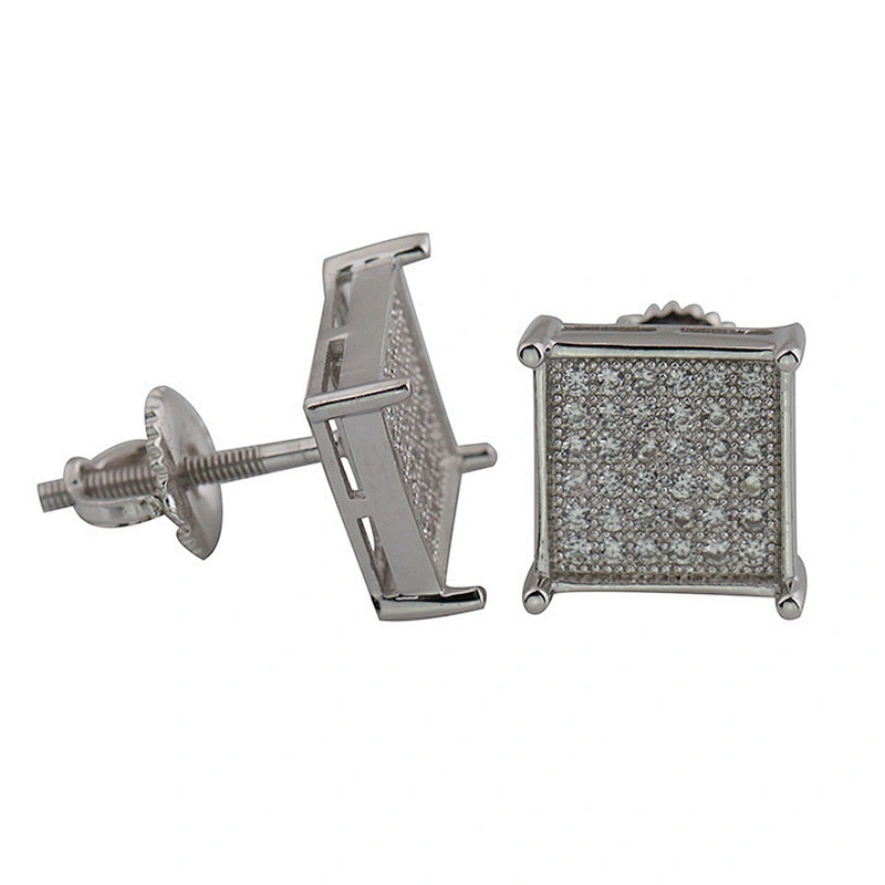 Vogue Jewellery CZ Diamond Studs Earrings
