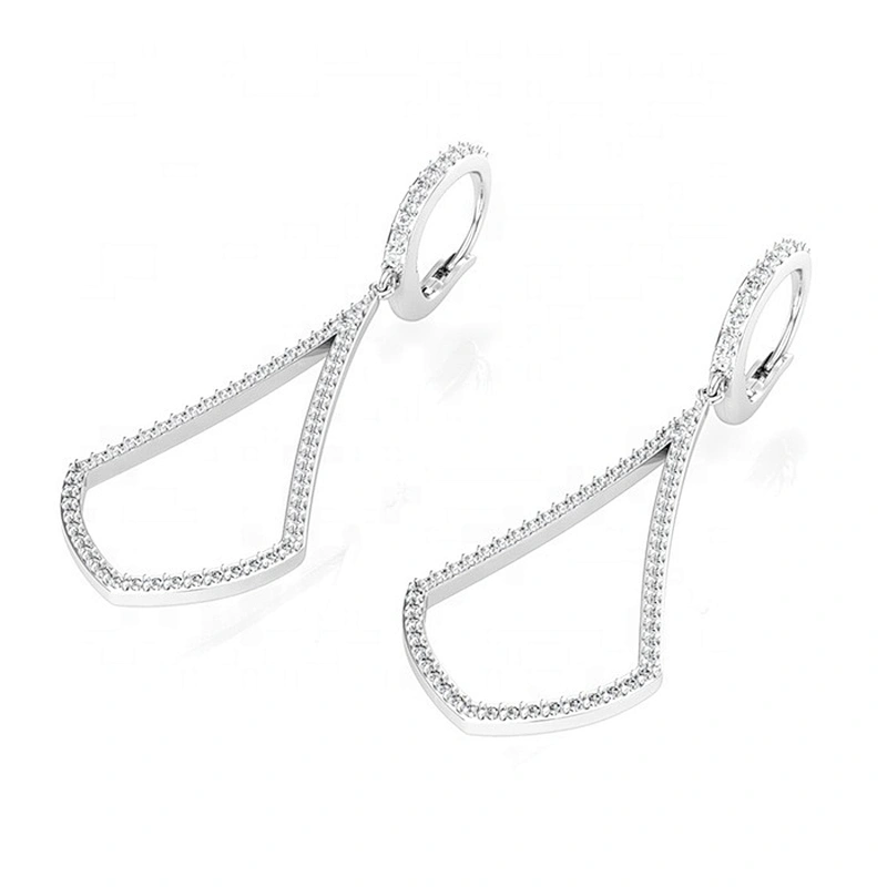 Miss Jewelry High Quality Cheap Jewelry New Designs Fashion Diamond Gold Jewelry Earrings