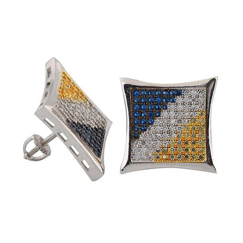 Fashion latest design jhumke zircon brass earring jewellery