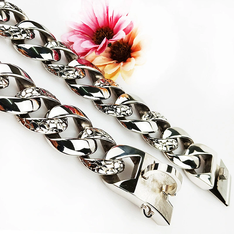 High Quality Gold Dog Chain Collars, Military Dog Collar