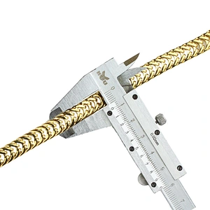 Miss Jewelry Write Your Name on a 3 Gram Dubai 18k Gold Bracelet Mens Chain Latest Models