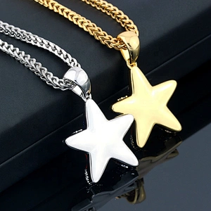 Miss Jewelry High Quality Cheap Latest Design Fashion Star Iced Out Hip Hop Pendant