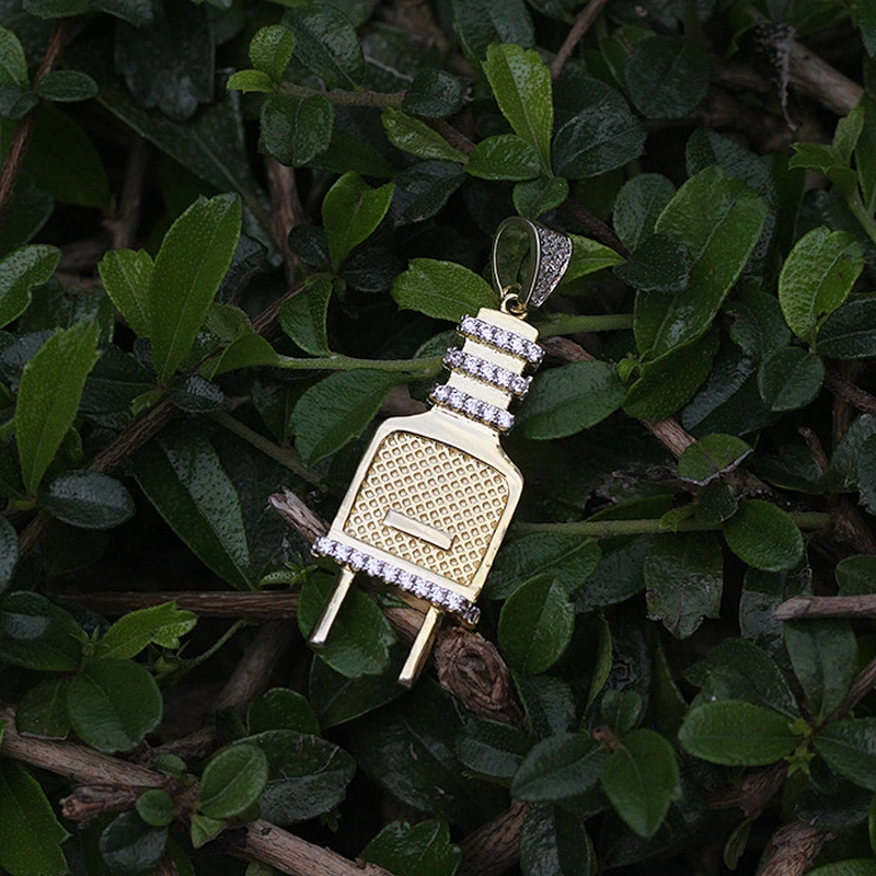 Hip Hop Custom Jewelry Men Pendant Gold Plated