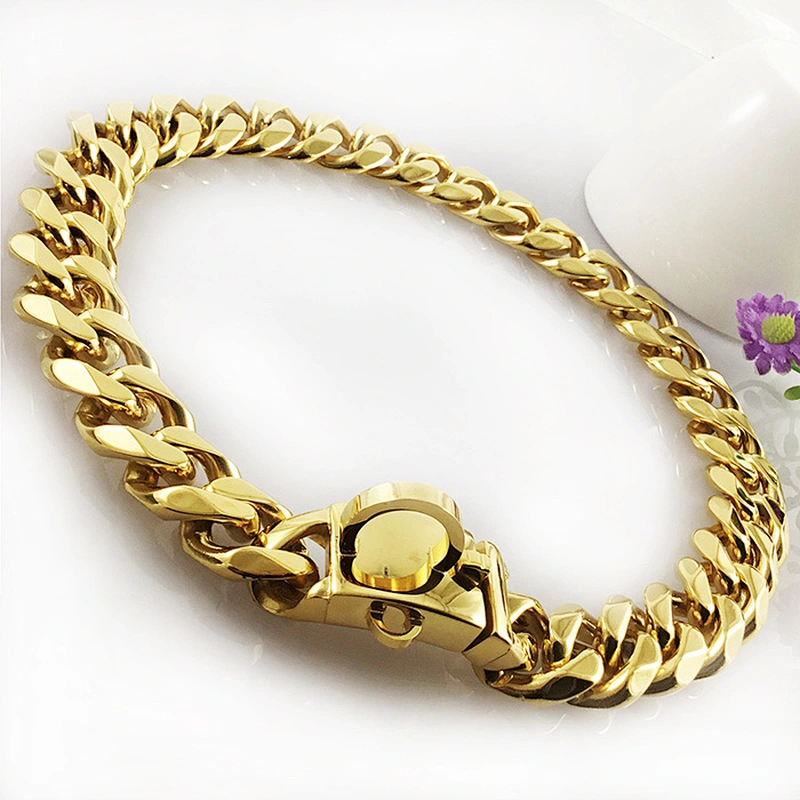 Wholesale Stainless Steel Metal Pet Custom Dog Collar Leash