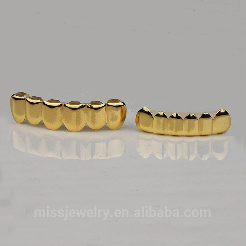 Miss Jewelry Cheap 14k gold free grillz teeth jewelry wholesale, hip hop teeth grillz