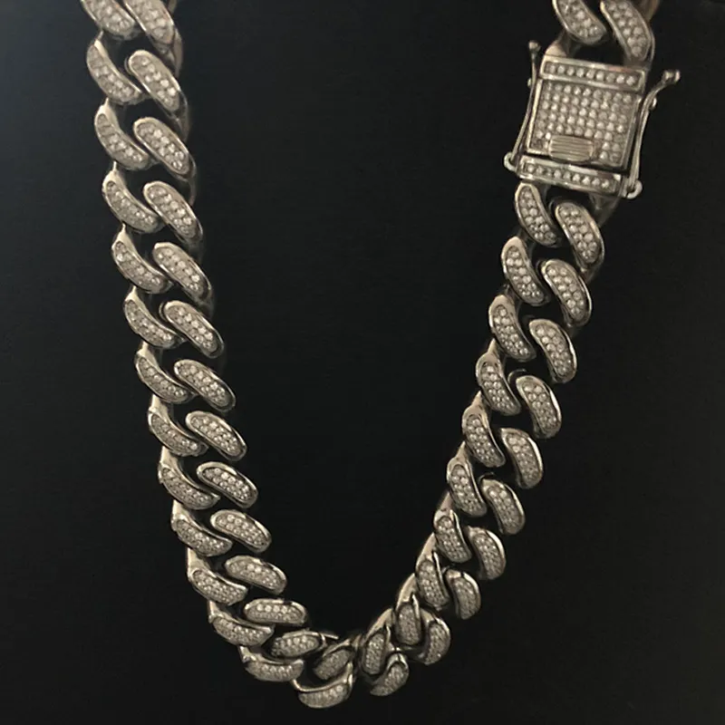 Missjewelry Hip Hop Diamond Choker Men Chains Necklace