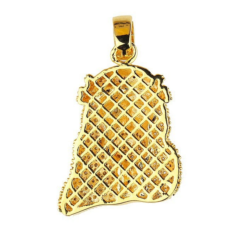 China Suppliers Jewellery 925 Silver 18k Gold Plated Pendant