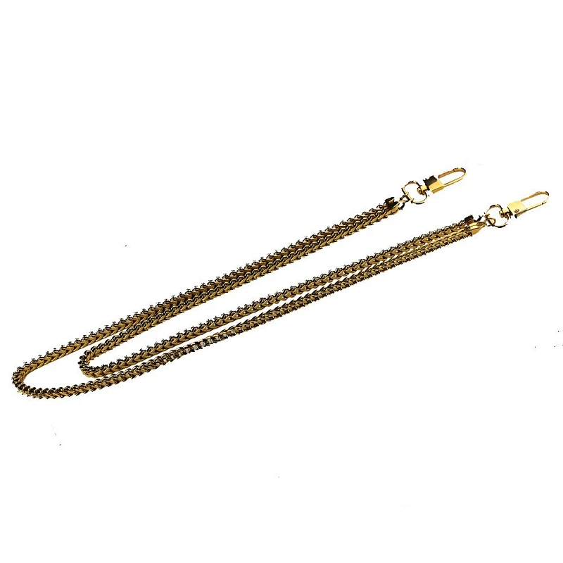 Latest Wholesale Double Stainless Steel Gold Neck Chain Designs, Dubai New Gold Chain Design For Men