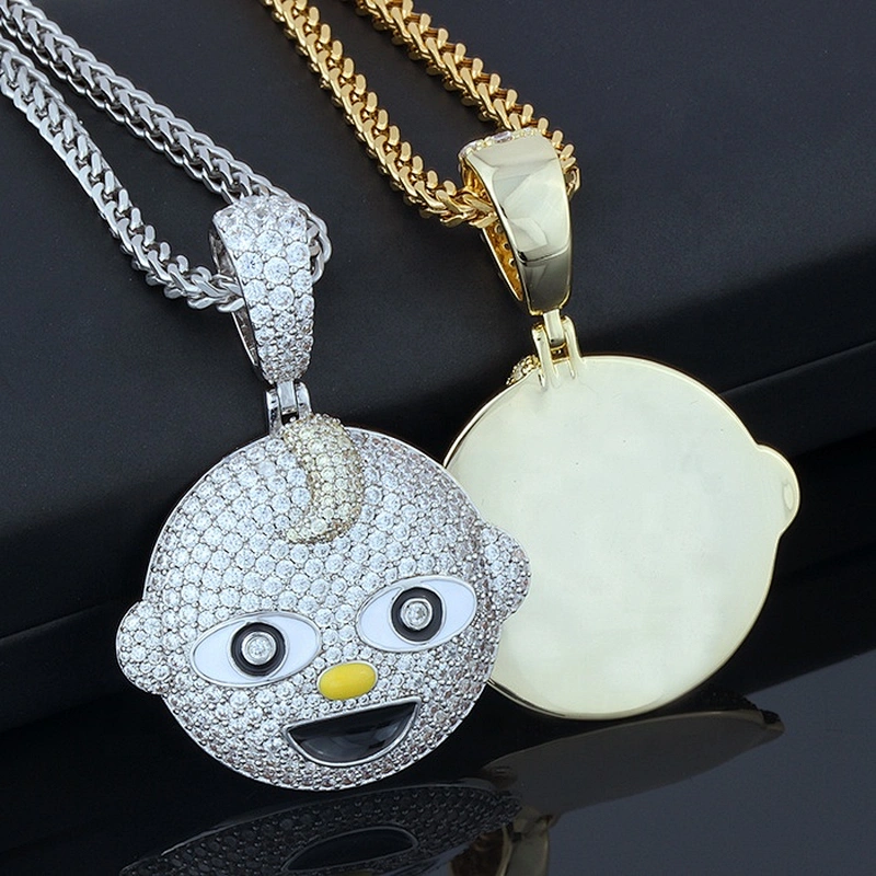 Missjewelry High Quality New Design Hip Hop Iced Out Customize Pendant Gold 18k Hip Hop Jewelry