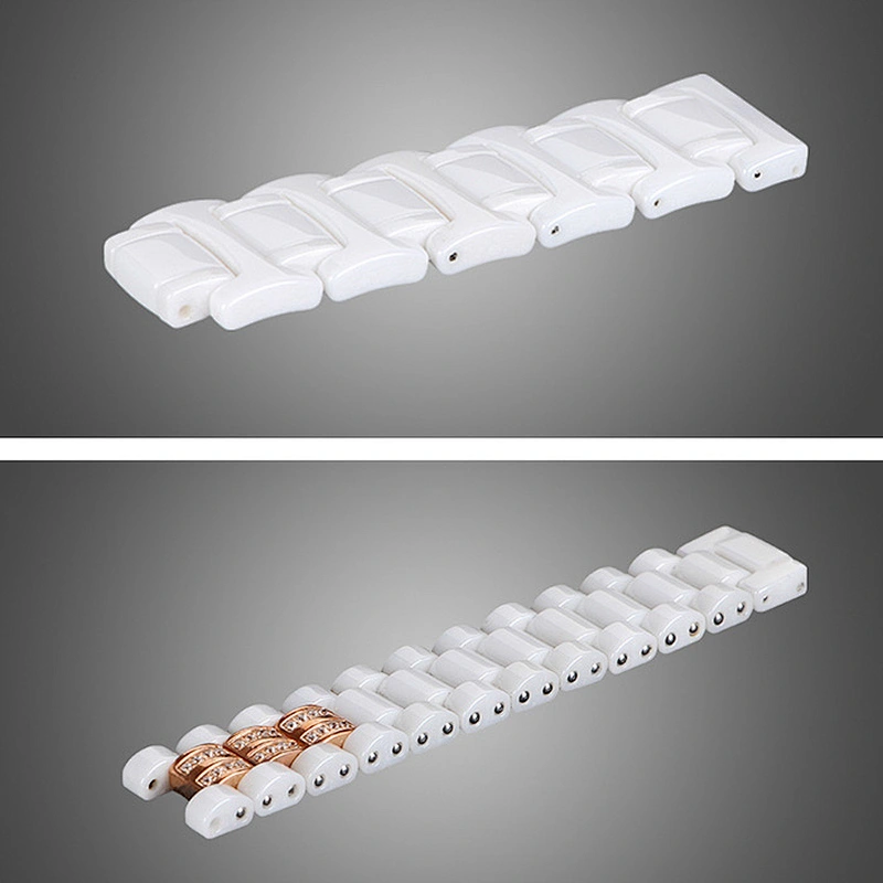 High Quality new design mens white ceramic bracelet