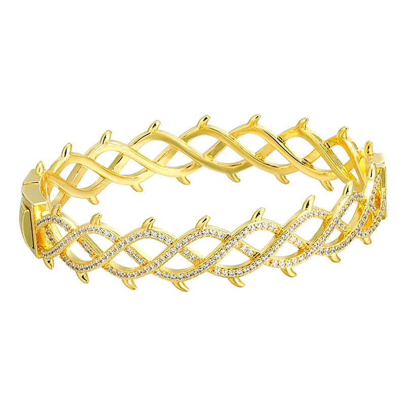 Mens Urban Jewelry Stainless Steel 18k Gold Plated Link Bracelet