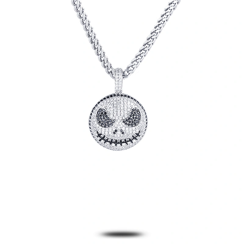 Missjewelry urban jewelry custom stainless steel pendant necklace, custom Halloween pendant necklace