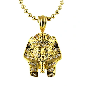 Hip Hop 18K Gold Pharaoh Pendant Designs Men