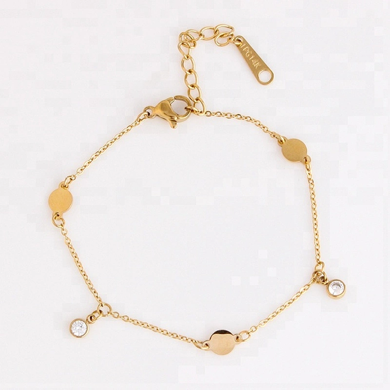Miss Jewelry Cheap New Design Gold Plated Stainless Steel Bracelet for Women
