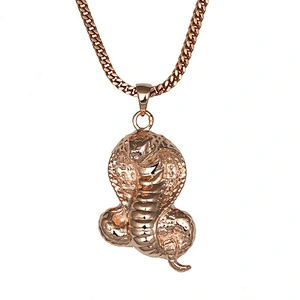 Animal Cobra Gold Snake Pendant
