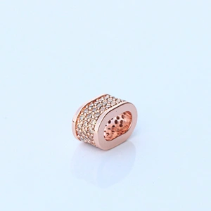 Metal Spacer Skull Space Beads Silver