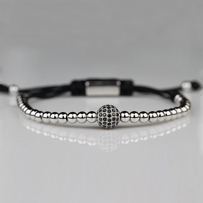925 Sterling Silver Bead Bracelet Wholesale
