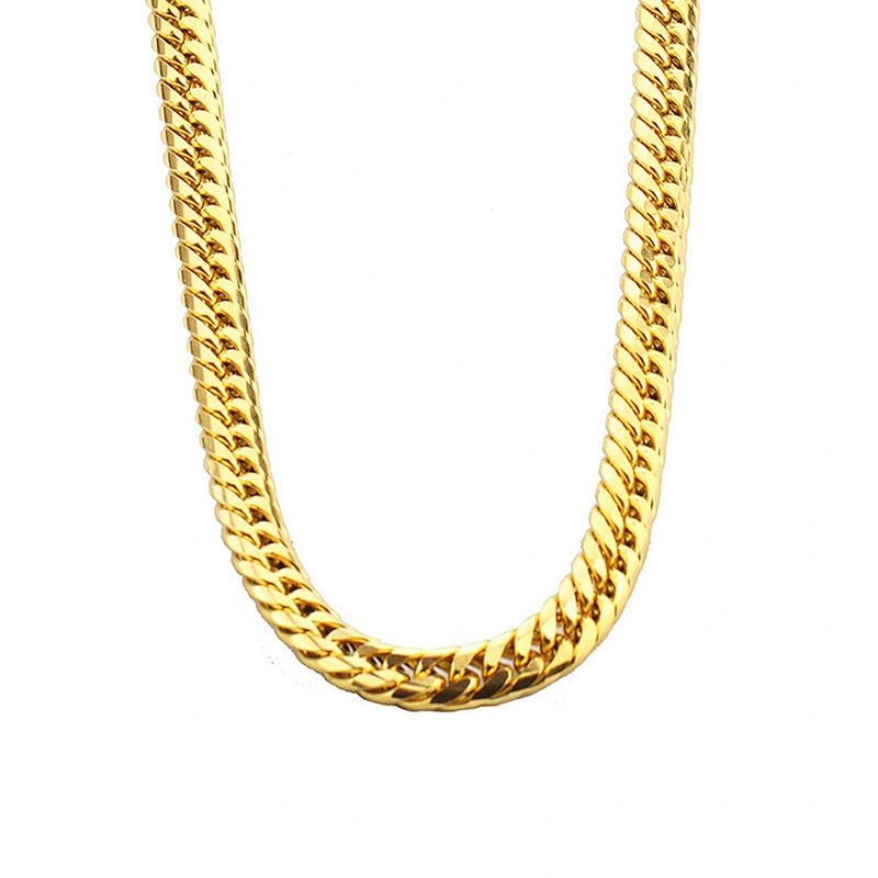 Luxury Hip Hop 18k Gold Chains Iced Out Bling Mens