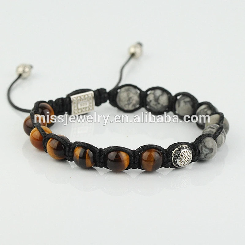 Miss Jewelry Cheap Custom Bead Bracelets for Women Wholesale Macrame Bracelets