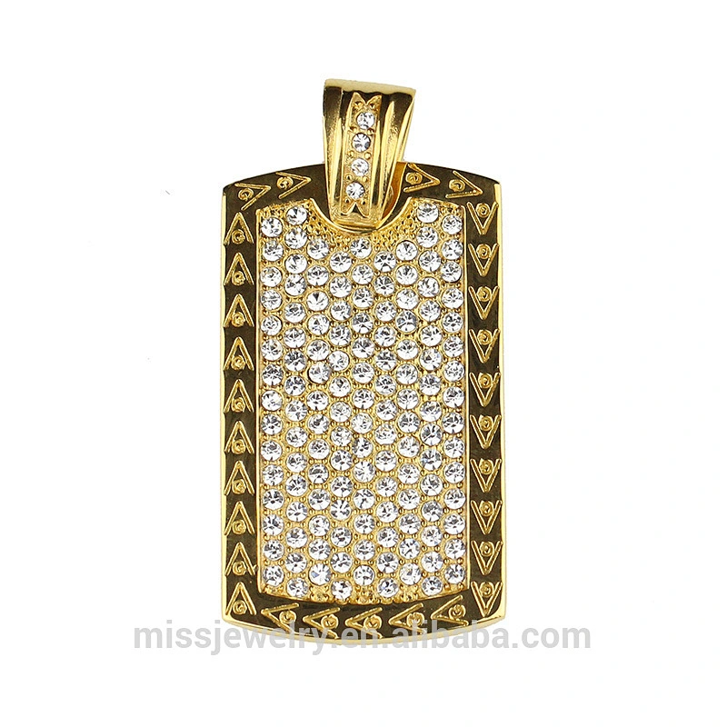 Gold Lock Pendant Necklace Diamond