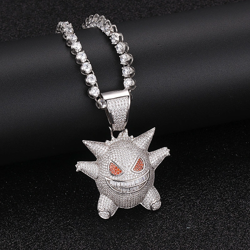 Missjewelry High Quality Custom Urban Jewelry Bling Bling Hip Hop Monster Pendant Men