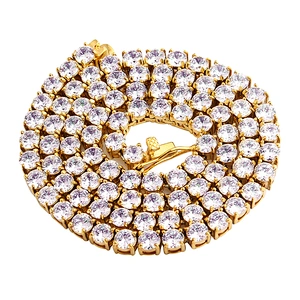 Missjewelry Hip Hop Wholesale Miss Jewelry Iced Out Diamond Tennis Chain