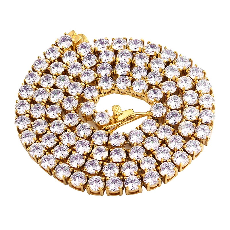 Missjewelry Hip Hop Wholesale Miss Jewelry Iced Out Diamond Tennis Chain