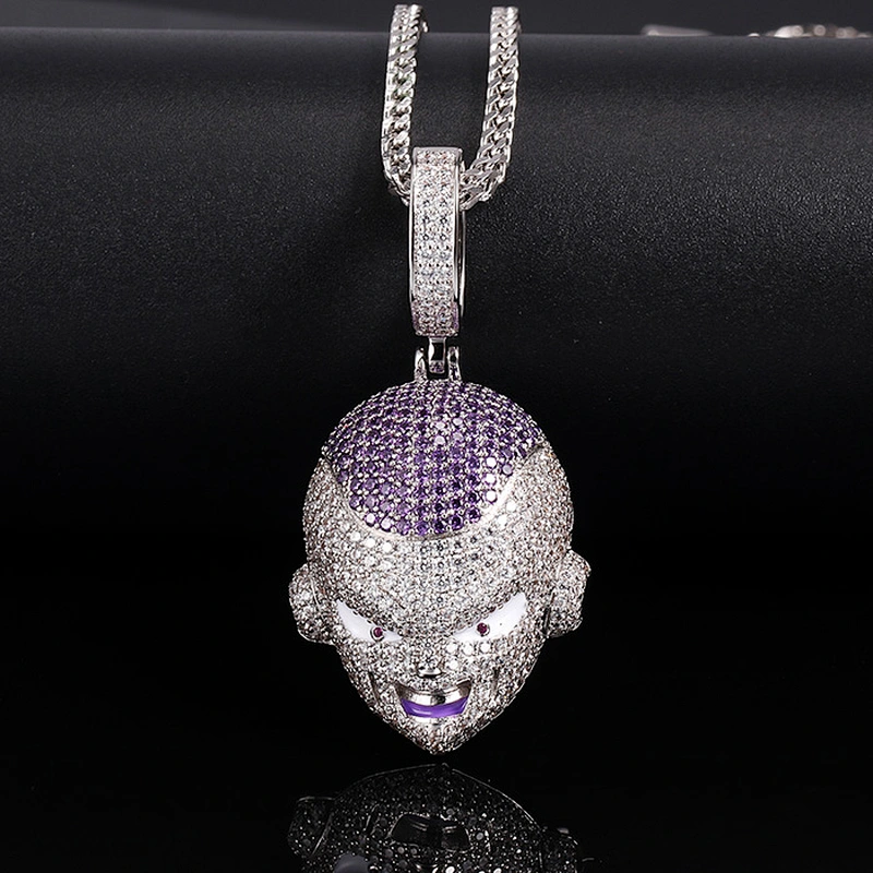 Ice Jewelry Gold Models CZ Iced Out 18k Gold  Pendant