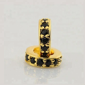 Missjewelry Engrave Logo 14k Gold Beads for Jewelry Making