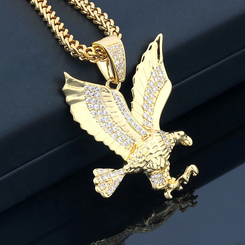 Miss Jewelry Cheap New Design Eagle 18k Gold Plated Jewelry Pendant Custom