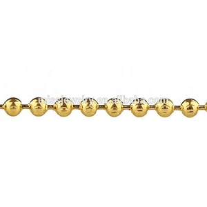 Miss Jewelry High quality fashion moon cut bead chain necklace