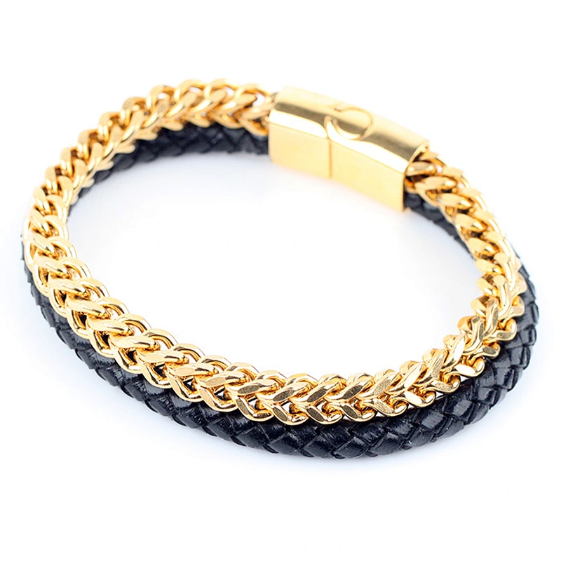 Factory Direct New Saudi 18K Gold Bracelet Designs