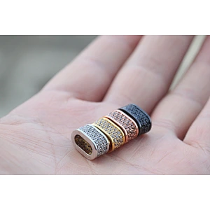 Metal Spacer Skull Space Beads Silver