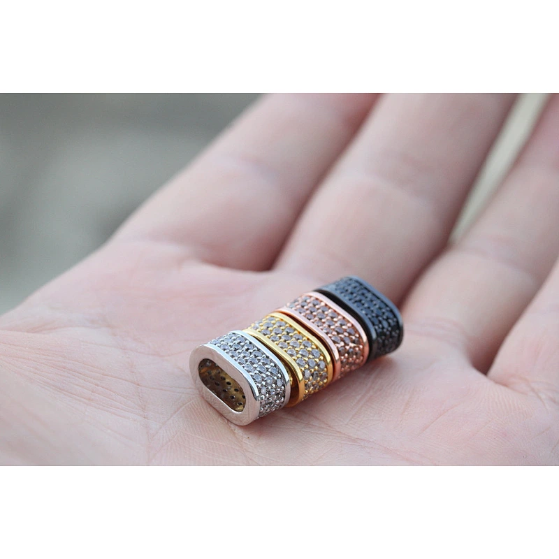 Metal Spacer Skull Space Beads Silver