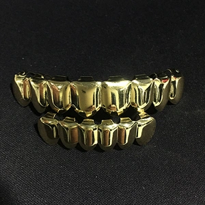 Miss Jewelry Cheap Fashion Hip Hop Mens Grillz Gold Teeth