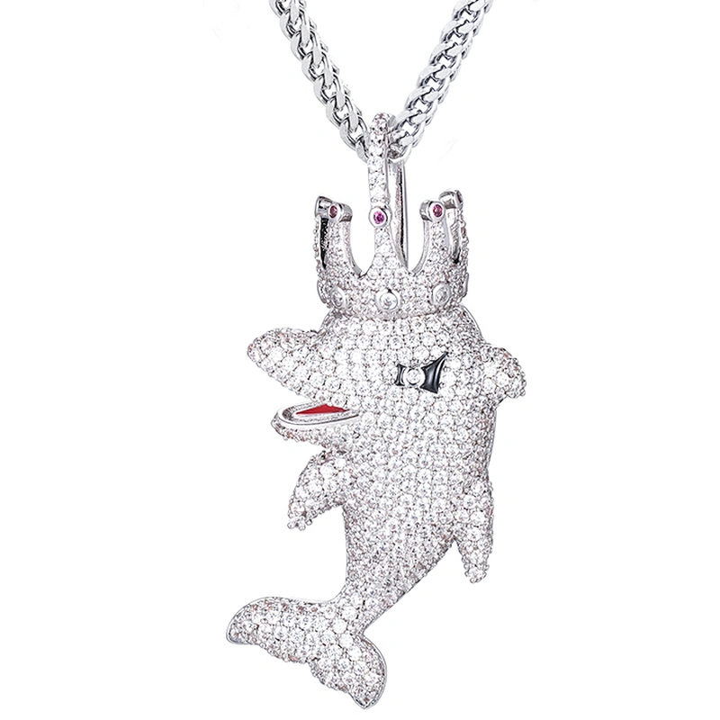 Missjewelry Hip Hop Jewelry Mens Gold Hip Hop Pendants with Necklace