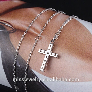Miss Jewelry Micro Zircon Ankh Cross Pendant Jewelry