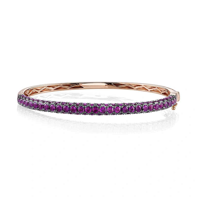 Miss Jewelry Gold Sterling Silver Fashion Design Bracelets Bangle