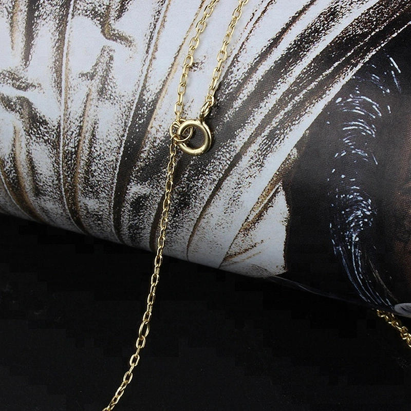 Miss Jewelry Cheap Fashion Jewelry Elizabeth Gold Necklace Chain Coin Pendant