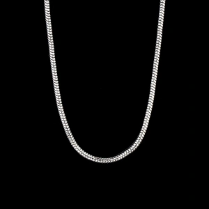 Miss Jewelry 925 Silver Snake Chain, Gold Neck Chain Designs 18k Gold Plated Jewelry
