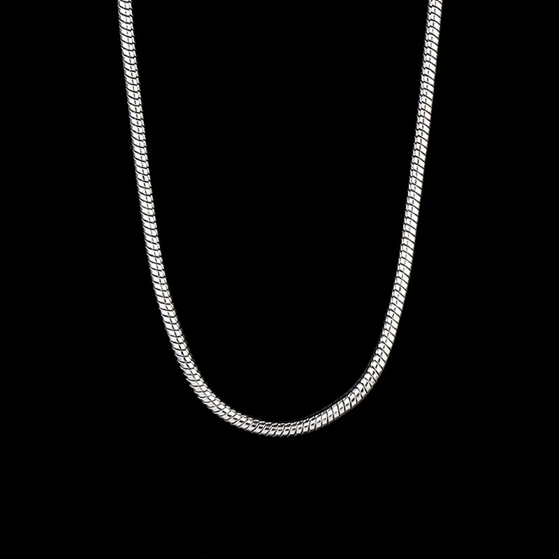 Miss Jewelry 925 Silver Snake Chain, Gold Neck Chain Designs 18k Gold Plated Jewelry