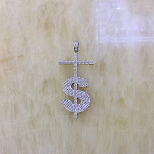 Miss Jewelry Hip hop jewelry fashion letter s alphabet sterling silver pendant design
