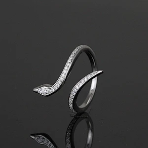 Custom adjustable 18k sterling silver gold rings for women, funky sterling silver ring