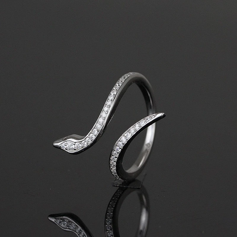 Custom adjustable 18k sterling silver gold rings for women, funky sterling silver ring