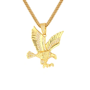 Miss Jewelry Cheap New Design Eagle 18k Gold Plated Jewelry Pendant Custom