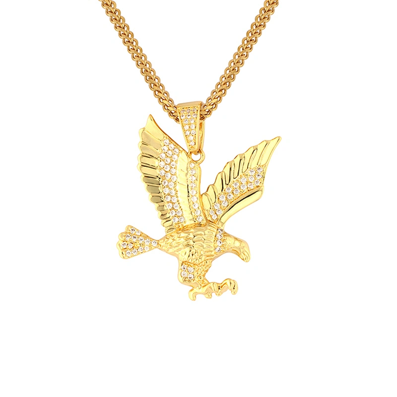 Miss Jewelry Cheap New Design Eagle 18k Gold Plated Jewelry Pendant Custom