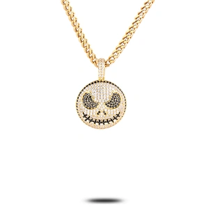 Missjewelry urban jewelry custom stainless steel pendant necklace, custom Halloween pendant necklace