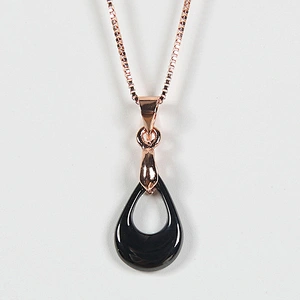 High quality women chain jewelry pottery necklace
